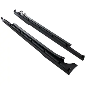 Yaqu5f Bfo Side Skirt Extension 2x Set For Maserati Ghibli And Q4 2014 2015 2016 Black