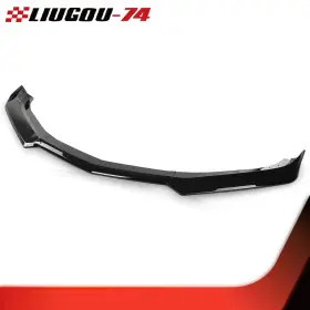Big29629 Big-wheel Fit For 16-22 Chevy Camaro 1le Style Gloss Black Front Bumper Lip Splitter New