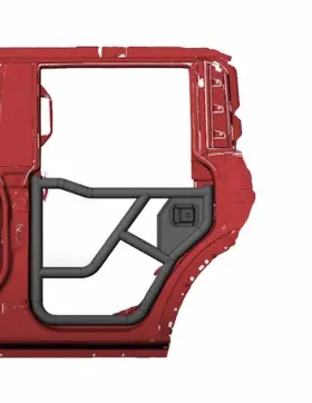 Trdfb21 Black Horse Offroad Tubular Rear Doors