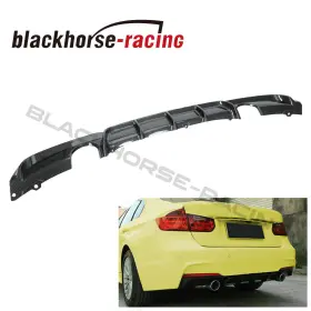 We65905 Blackhorse-racing For 2012-2018 Bmw F30 F31 M Sport Bumper Rear Diffuser Lip Carbon Fiber Style