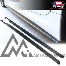 Am7-01-a02g20mt-001 Bmw Open Box A Design Carbon Fiber Side Skirts For 2019-2022 G20 G21 M Sport