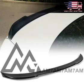 Bmw Am7-01-cs04f10-001 Cs Style Carbon Spoiler For 2011 2012 2013 2014 2015 2016 F10 And M5 Sedan