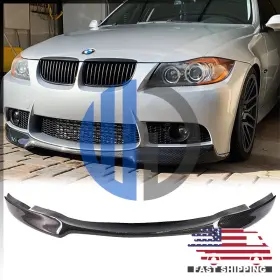 Wj-bme90m301vcf Bmw Open Box For 2006-2011 E90 E92 E93 M3 Goodgo Rep V Style Carbon Front Lip