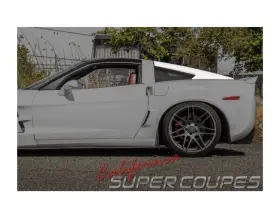 Cascrail0613 California Super Coupes Chevy Corvette C6 2005-2013 Z06 Zr1 Gs And Base Rear Window Rails For Coupe