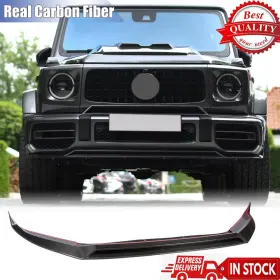 Ybx031 Car-discover -ybx031 For Mercedes W464 G55 G63 G-wagon 2019-24 Real Carbon Front Bumper Lip Splitter