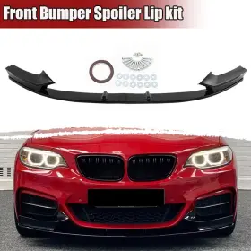 At19022702 Car-wholesale2019 Mp Style Front Splitter Lip For Bmw F22 220i 230i M Sport 2014-2020 Gloss Black