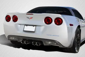 108163 Carbon Creations For 2005-2013 Corvette C6 Zr Edition Rear Diffuser - 1 Piece