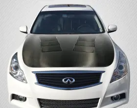 112965 Carbon Creations Dritech Ts-1 Hood For 07-13 G Sedan G25 G35 G37 / Q40
