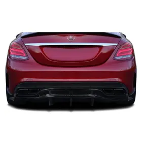 Carbon Creations 118172 For Mercedes-benz C43 Amg 17-21 Weaver Sport Style Fiber Rear Diffuser