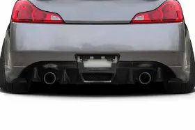 118980 Carbon Creations For 2008-2015 G Coupe G37 Q60 Rega Rear Diffuser - 1 Piece