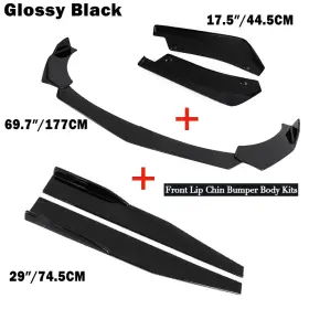 At19056805 Carmirrorshop For Ford Mustang 2000-2021 Side Skirt Front Splitter Spoiler Rear Lip Canard