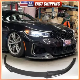 M340i Carracing Factory 569807664763 For Bmw 3 Series G20 G28 2020-2023 Real Carbon Front Bumper Lip Splitters
