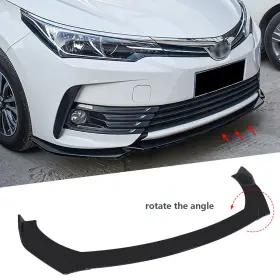 Carshine 191171389206 For Bmw Gmc Honda Civic Benz Mazda Universal Car Front Bumper Lip Body Spoiler