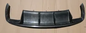 Carturning 569794407695 Fits Audi A4 S-line S4 B8.5 2013-16 Rear Bumper Diffuser Lip Spoiler Real Carbon