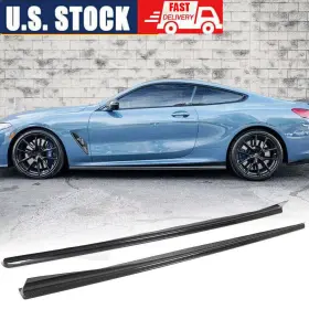 M850i Carturning Factory 569798200704 Real Carbon Side Skirts Extension Lip Spoiler For Bmw G14 G15 840i 2019up