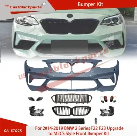 51117390317 Castblock For 2014-2019 Bmw 2 Series F22 F23 Upgrade To M2cs Front Bumper Kit Assembly