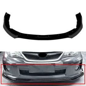 Cbdtimes 550736967578 Front Bumper Spoiler Splitter Lip Matte Black Fit Subaru Impreza Wrx Sti 2011-14