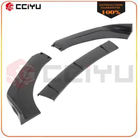 Zg168249215e Cciyu Universal Fits Subaru Nissan Carbon Fiber Pattern 3pc Front Bumper Lip Spoiler