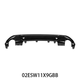 Gpl026633 Cheda Fit For 2016-2021 Bmw X1 F48 F49 Rear Bumper Diffuser Lip Ac Style Gloss Black