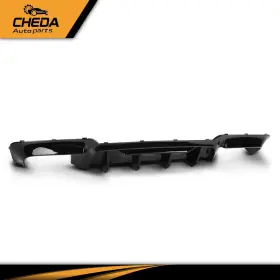 Gpl145266 Cheda Fits 2011-2016 Bmw M5 F10 M Sport 5 Series Rear Bumper Lip Diffuser Glossy Black