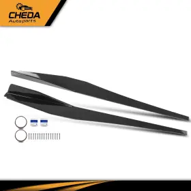 Cheda Gpl169597 Side Skirts Extension Lip Panel Left And Right Fit For 2020-2023 Corvette C8 5vm