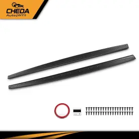 Gpl235887 Cheda Fit For 2014-2020 Bmw F32 F33 F36 4 Series M Sport Side Skirt Extension Splitter