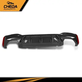 Gpl682650 Cheda Fit For 2017-2023 Bmw G30 5 Series M Sport Rear Bumper Diffuser Valance M5 Style