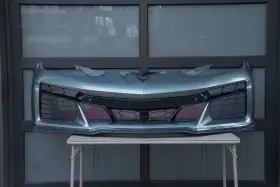 84361390 Chevrolet Oem Corvette C8 Z06 Front Bumper Cover Gray 2023