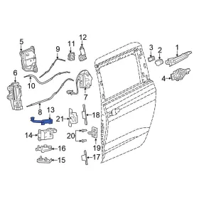 68411070aa Chrysler Oe For Pacifica 17-26 Right Upper Sliding Door Roller