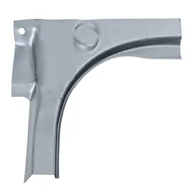3649dwt Cj Classics Trunk Corner In Weld-thru Primer Driver Side Mustang Coupe/ Convertible 1967-68