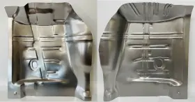 G25rf Classic Reproductions G25lf/g25rf Gm A-body And El Camino Front Floor Pan Set Left/right 1964-1972 Made In Usa