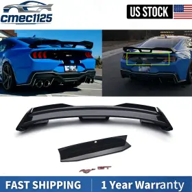 Cm-24mustang-zh2-gb Cmec Rear Spoiler Trunk Decklid Pane For 2024-2026 Ford Mustang Dh Performance