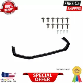 Cnnell0912-370 Cnnell New Fit For 2015-2020 Subaru Wrx Sti Cs-style Front Bumper Body Lip 3pcs Black
