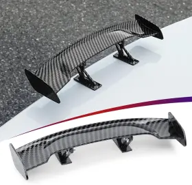G-kay10595 Cogeek Universal Mini Spoiler Wing Carbon Fiber Real Tail Auto B