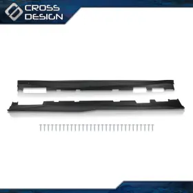 Big030301 Crossdesign Fits 16-23 Chevy Camaro Rs Ss 6th Side Skirts Extension Rocker Panels Zl1 Style