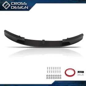 Big092203 Crossdesign Fit For 2012-2018 Bmw F30 3 Series Sedan M Sport Front Bumper Splitter Lip