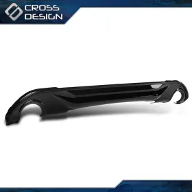 Big092906 Crossdesign Rear Bumper Diffuser Lip Fit For 2016-2021 Bmw X1 F48 F49 Ac Style Gloss Black