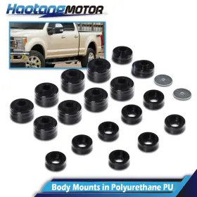 Ht-02pba1201abk Crossdesign Body Mounts In Polyurethane Pu Fit For Ford F250 F350 Super Duty 1999-17 2wd 4wd