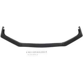 12445489 Csdex 3pcs Black Bumper Lip Front Plastic Body Kits Fits 2013-2015 Honda Civic Sedan