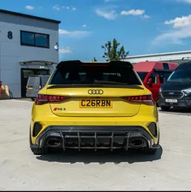2601140451dz-3274 Custom Ct Carbon 8y Facelift Rs3 Hatchback Rear Diffuser Only