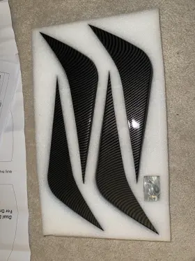 Cb-837 Custom Carbon Fiber Rear Diffusers For 2014-2019 Corvette C7 Stingray Gs And Z06