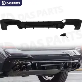 Bw6240083 Dasparts For Bmw X3 G01 M40i M Sport 2018-2021 Rear Bumper Diffuser Splitter Gloss Black
