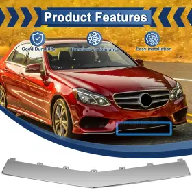 Dbxfn-62 2078850974 New Front Bumper Molding Trim For 2014 - 17 Mercedes E400 E Class
