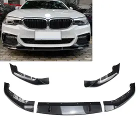 Dictorcoltdusa 550730654542 Us Front Bumper Lip Side Splitter Cover For Bmw 5 Series G30 G31 M Sport 2017-20