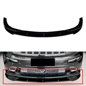 Srt8 Dictorcoltdusa 550742236095 Us Front Bumper Lip Spoiler Splitter For Jeep Grand Cherokee Srt 2012-2016
