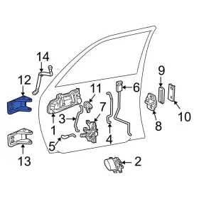 55075956ac Dodge Oe For Ram 2500 1994-2002 Front Right Upper Door Hinge