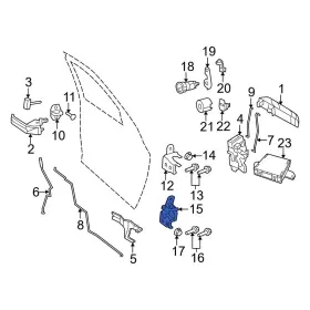 68058518ac Dodge Oe For Ram 2500 2010 Front Right Lower Door Hinge