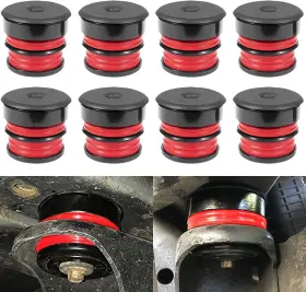 Drqp1345red Dr-auto Silicone Body Mount Bushing Kit For Ford F250 F350 2008-2016 Super Duty Crew Cab