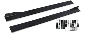 Dasusxjljjm098 Dreamotor Universal Side Skirts Honda Civic Toyota Corolla Nissan Altima Vw Chevy Camaro