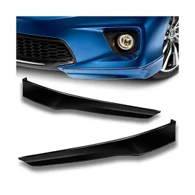 2-pu-ha132fls-2p Driftx Performance 2pcs Front Bumper Lip Kit Fit For Compatible With 2013-2015 Honda Accord 2dr/